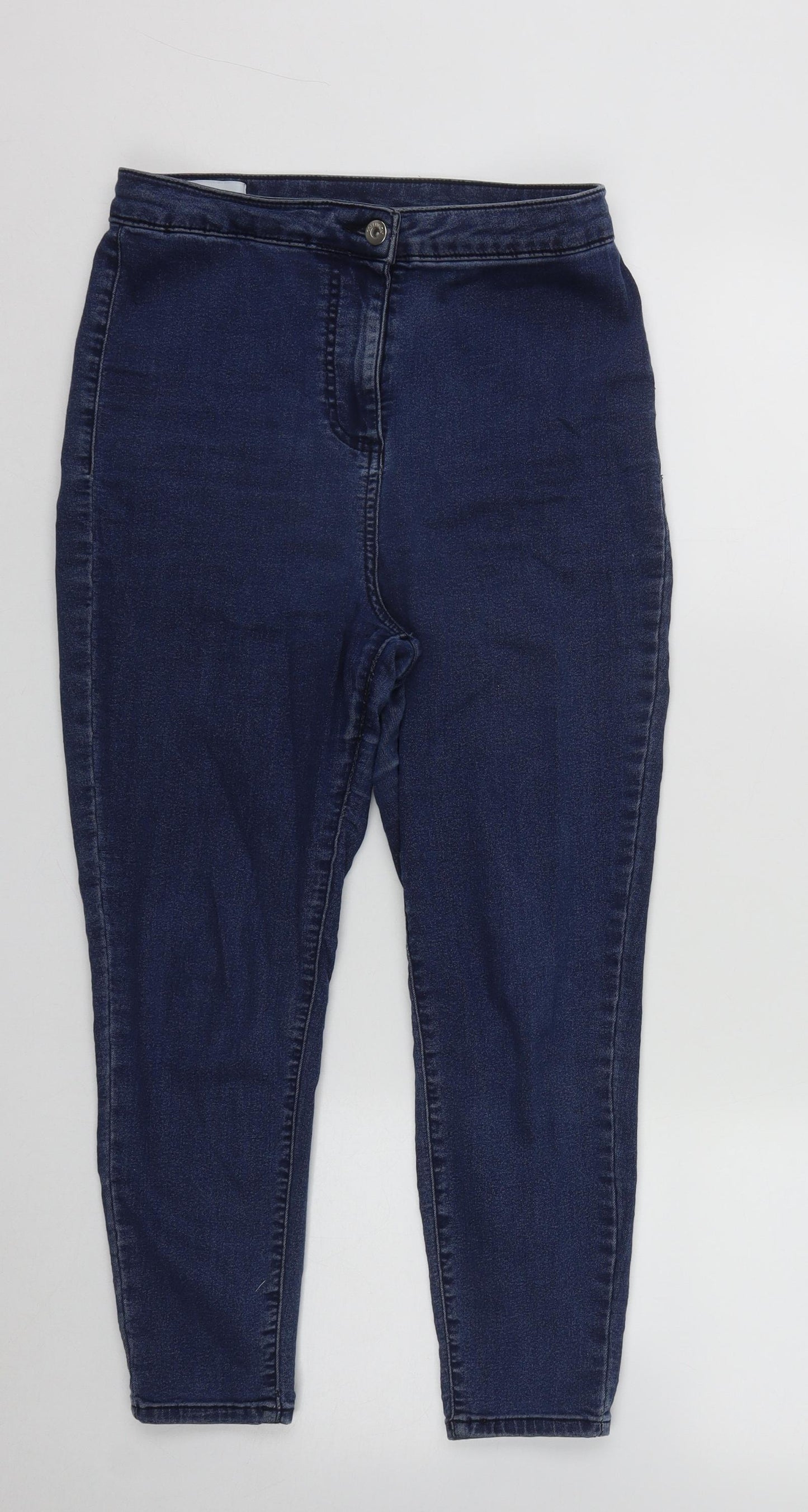 COLLUSION Womens Blue  Cotton Jegging Jeans Size 28 in L22 in Regular