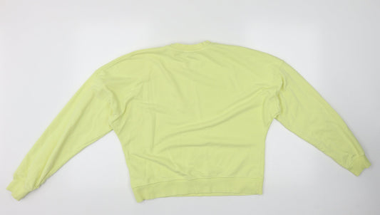 Womens UK Size S New Look Yellow Pullover Jumper