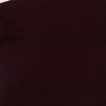 Womens UK Size S New Look Red Pullover Jumper