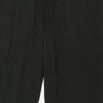 Womens UK Size 14 NEXT Regular Fit  Green Trousers