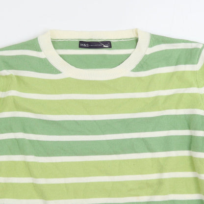 Womens UK Size 14 Marks and Spencer Multicoloured Pullover Jumper