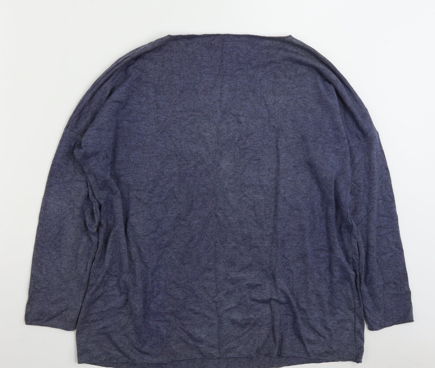 Womens UK Size L LV CLOTHING Blue Pullover Jumper