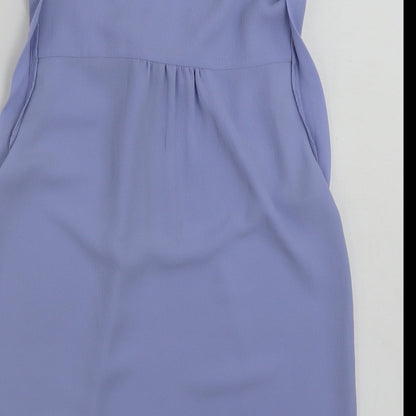 Womens UK Size 8 Dunnes Stores Blue Basic Blouse