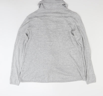 Womens UK Size S Dunnes Stores Grey Cardigan Jumper