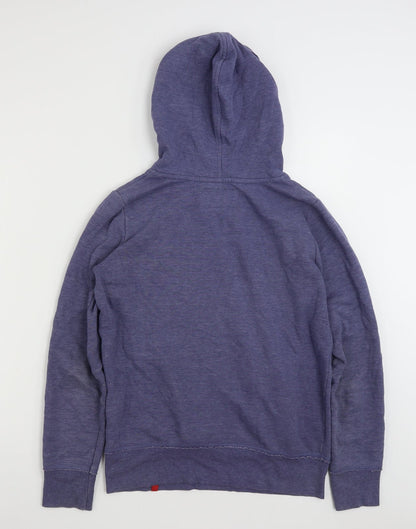 EDC Womens Blue  Cotton Pullover Hoodie Size S  Pullover