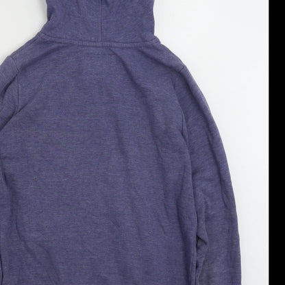 EDC Womens Blue  Cotton Pullover Hoodie Size S  Pullover