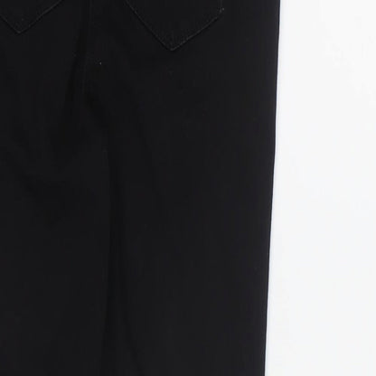 Matalan Girls Black  Cotton Skinny Jeans Size 9 Months  Regular Pullover