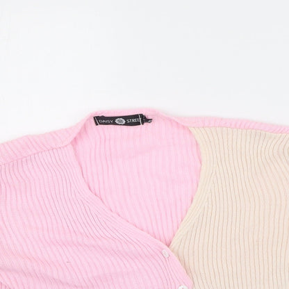 Womens UK Size 8 Daisy Street Multicoloured Cardigan Jumper