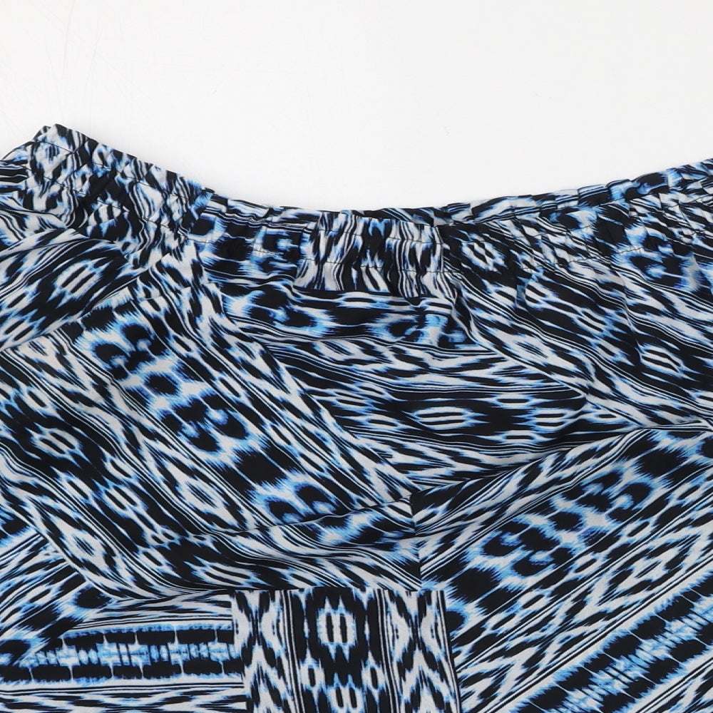 Womens UK Size 6 F&F Blue Basic Blouse
