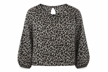 Womens UK Size 8 Dorothy Perkins Brown Basic Blouse
