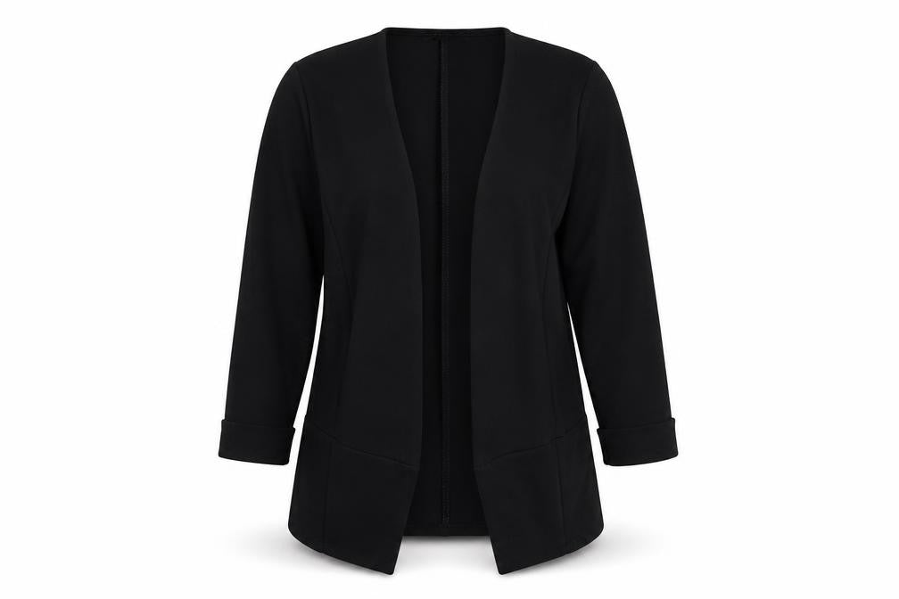 Womens UK Size 8 Quiz Black Cardigan Jumper