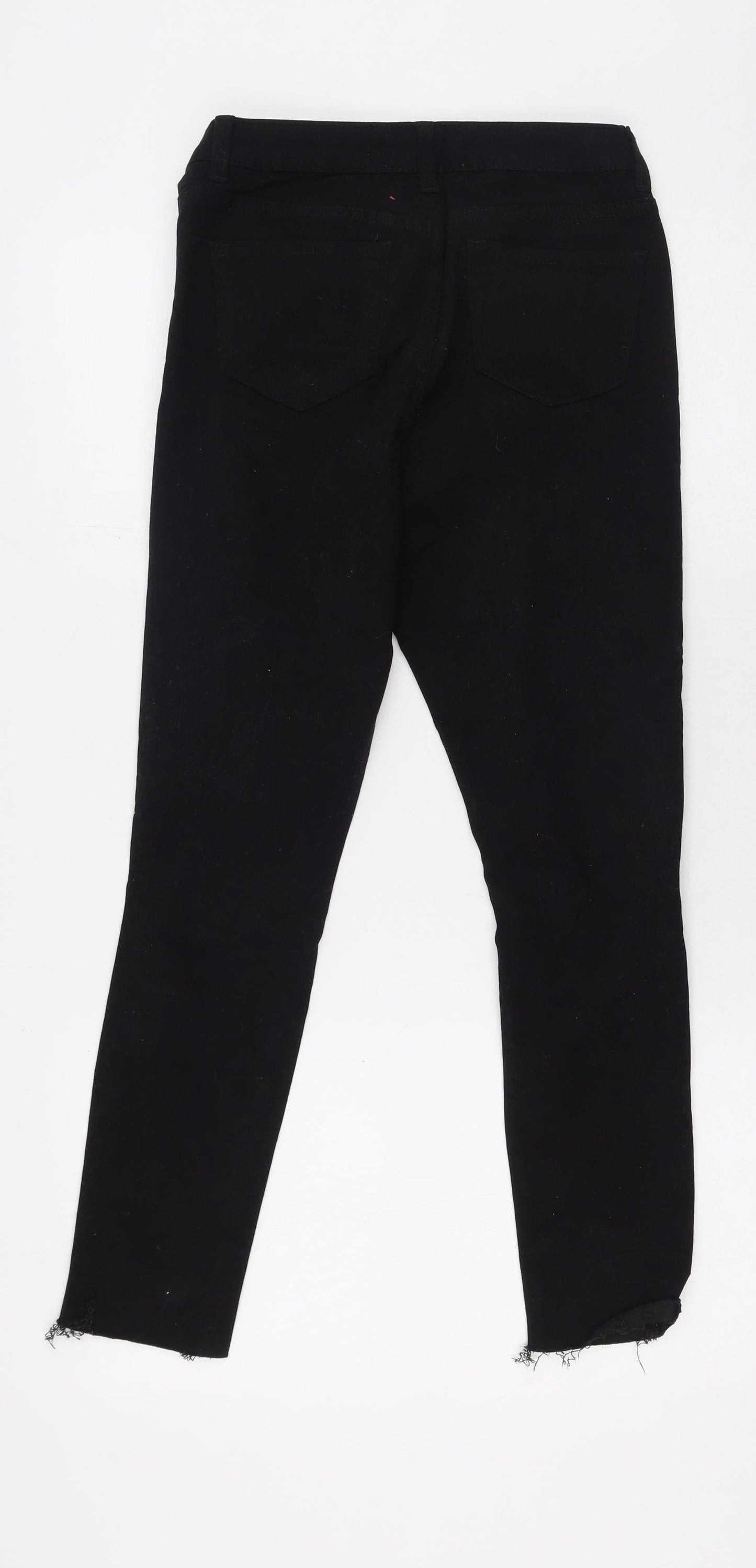 New Look Girls Black  Cotton Skinny Jeans Size 13 Years  Regular