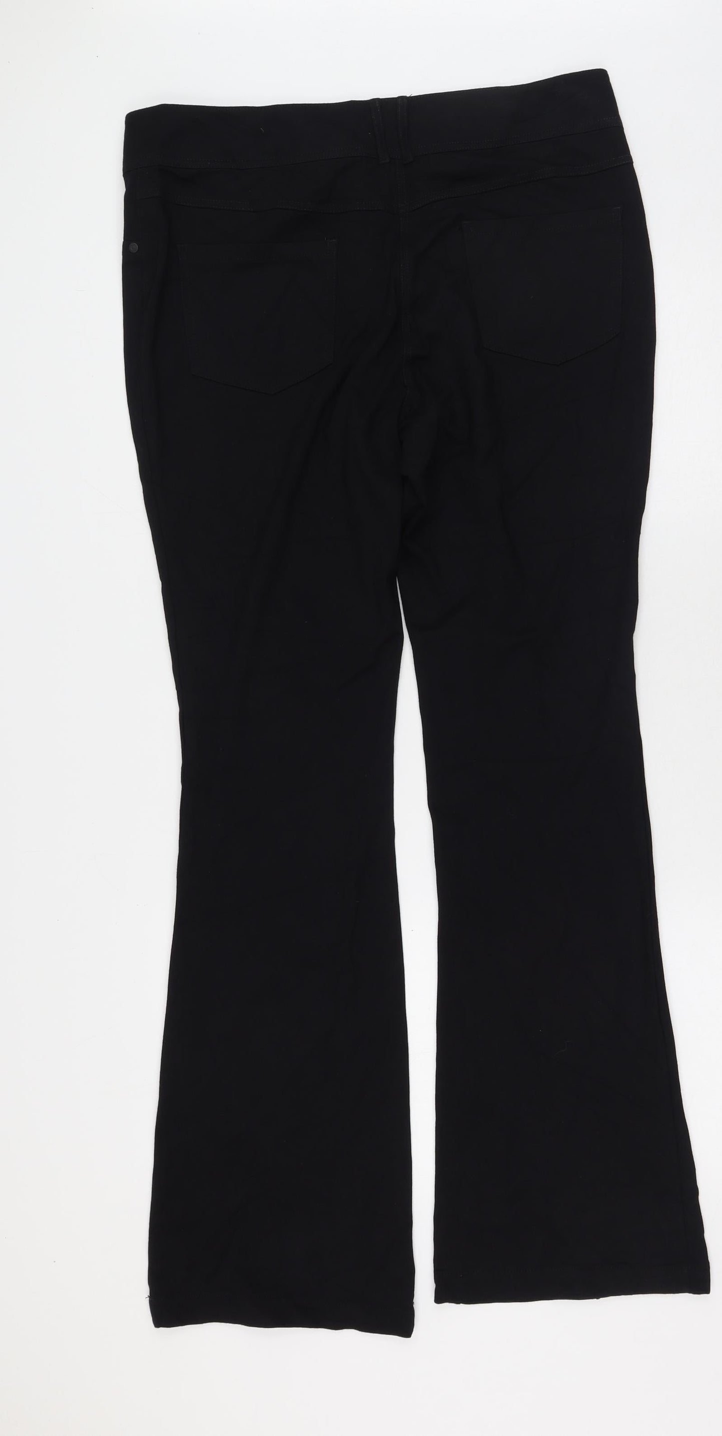 Womens UK Size 16 NEXT Regular Fit  Black Trousers