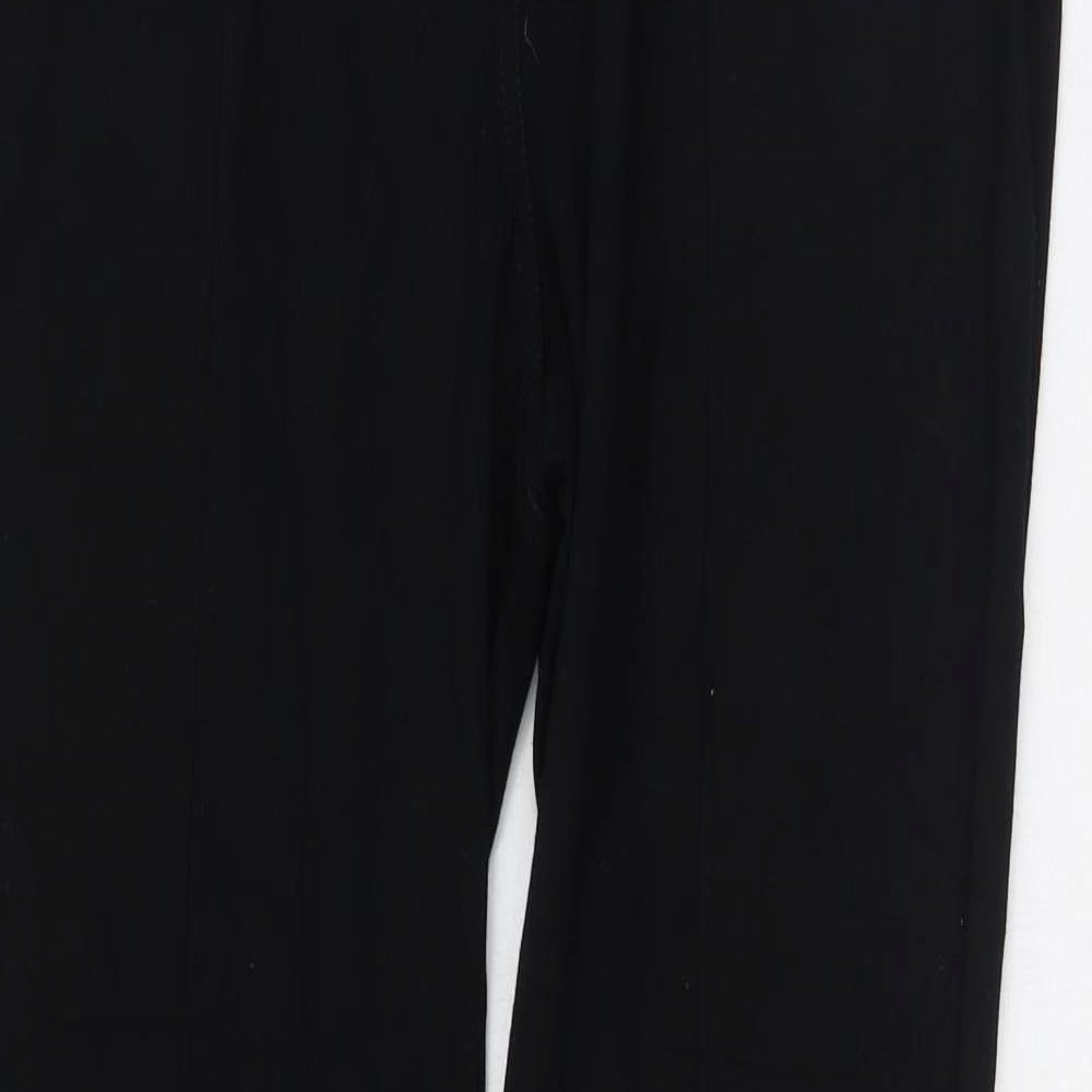 Womens UK Size 16 NEXT Regular Fit  Black Trousers