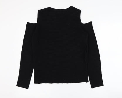 Womens UK Size 8 Lottie Black Pullover Jumper