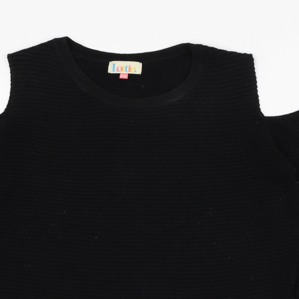 Womens UK Size 8 Lottie Black Pullover Jumper