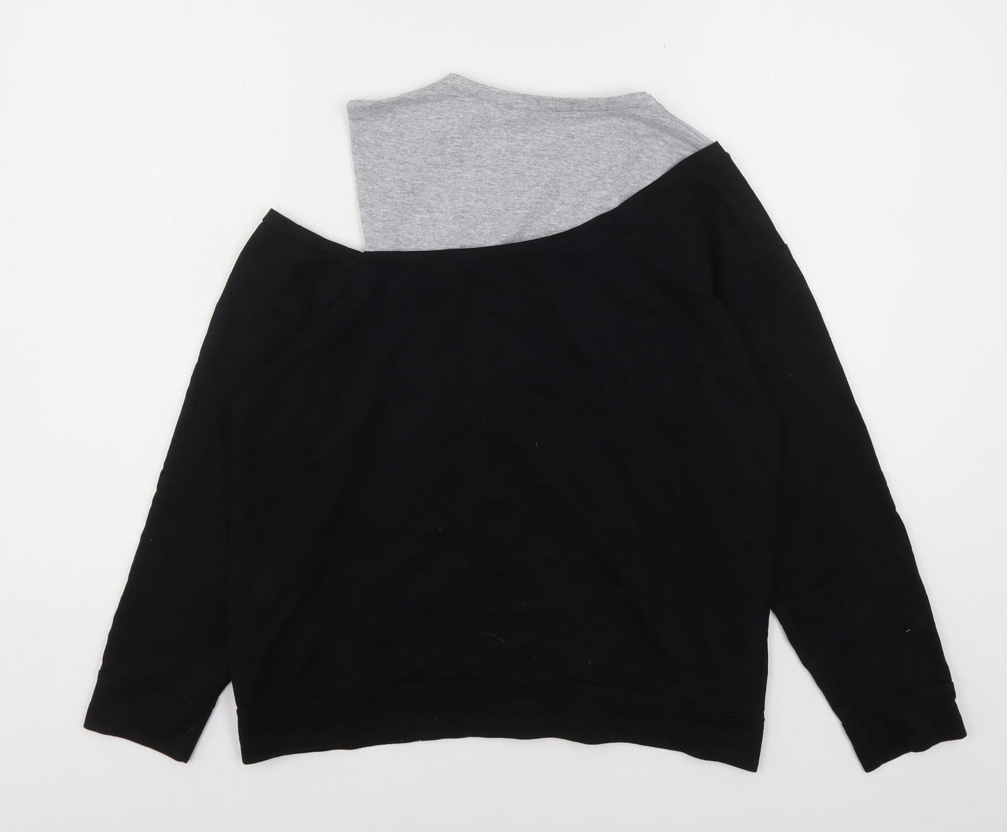 Trendyol Womens Multicoloured Colourblock Cotton Pullover Sweatshirt Size S  Pullover