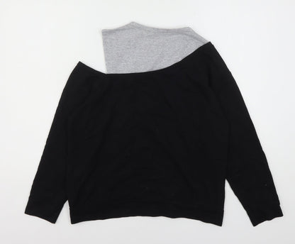 Trendyol Womens Multicoloured Colourblock Cotton Pullover Sweatshirt Size S  Pullover