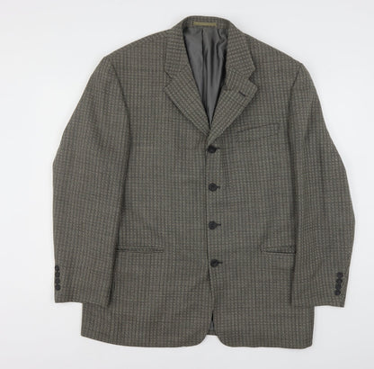 Mens UK Size  Remus Regular Multicoloured Suit Jacket