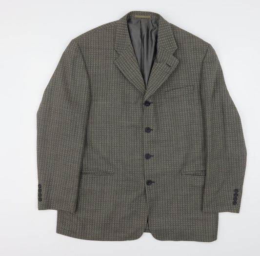 Mens UK Size  Remus Regular Multicoloured Suit Jacket