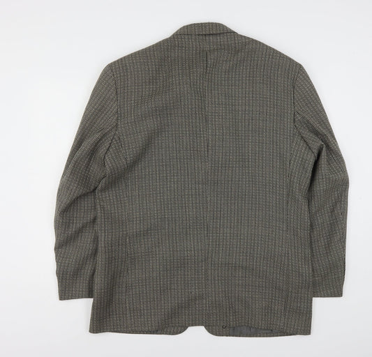Mens UK Size  Remus Regular Multicoloured Suit Jacket