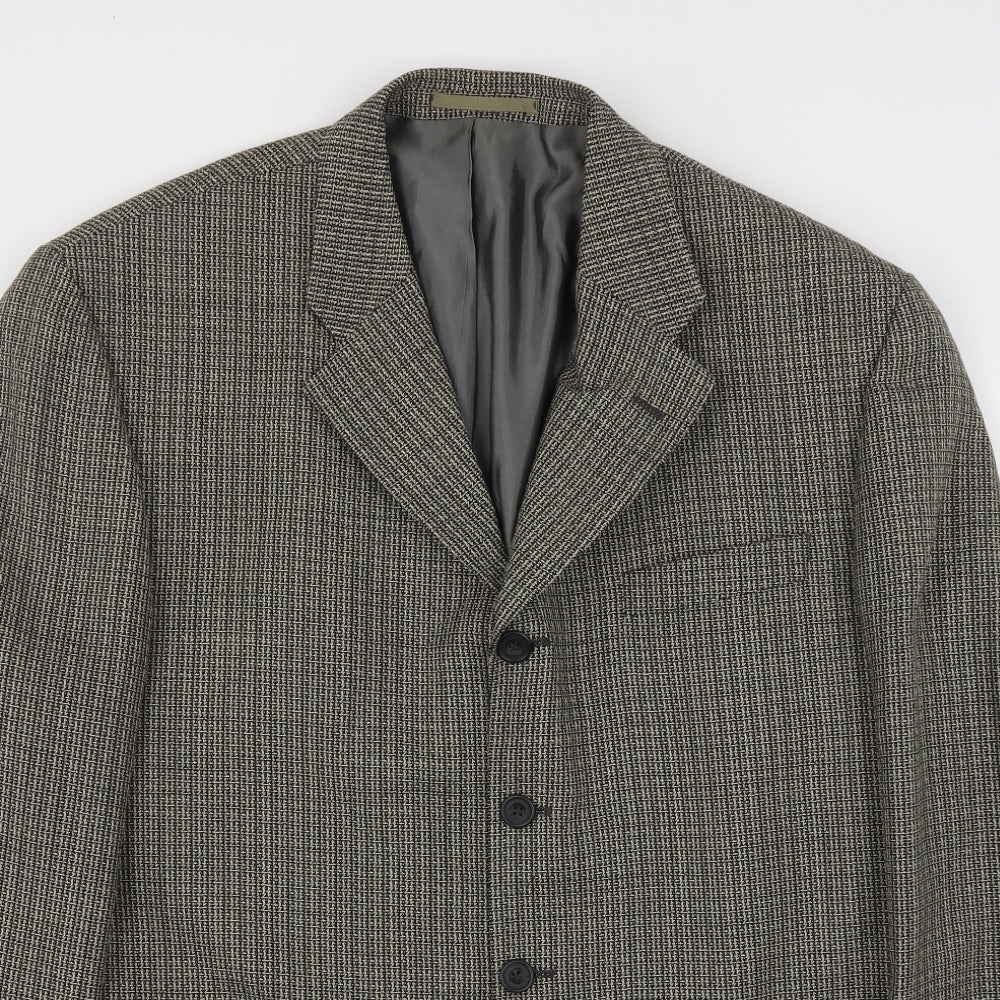 Mens UK Size  Remus Regular Multicoloured Suit Jacket