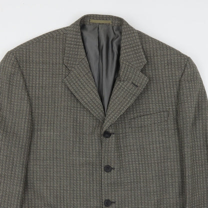 Mens UK Size  Remus Regular Multicoloured Suit Jacket