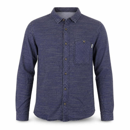 Mens UK Size S Tom Tailor Blue  Button-Up Long Sleeve Casual Shirt