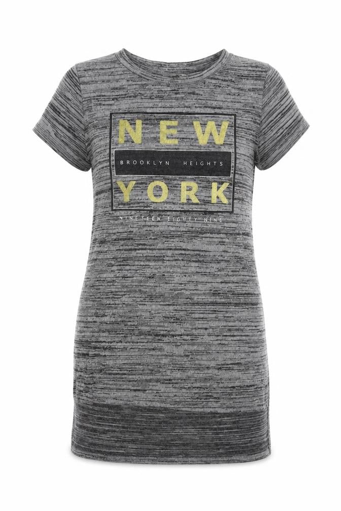 Womens UK Size 6 Atmosphere Grey Basic T-Shirt