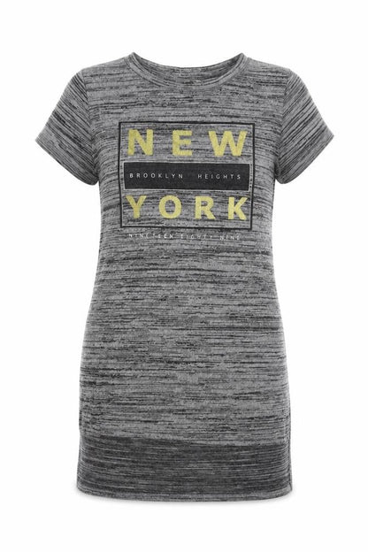 Womens UK Size 6 Atmosphere Grey Basic T-Shirt