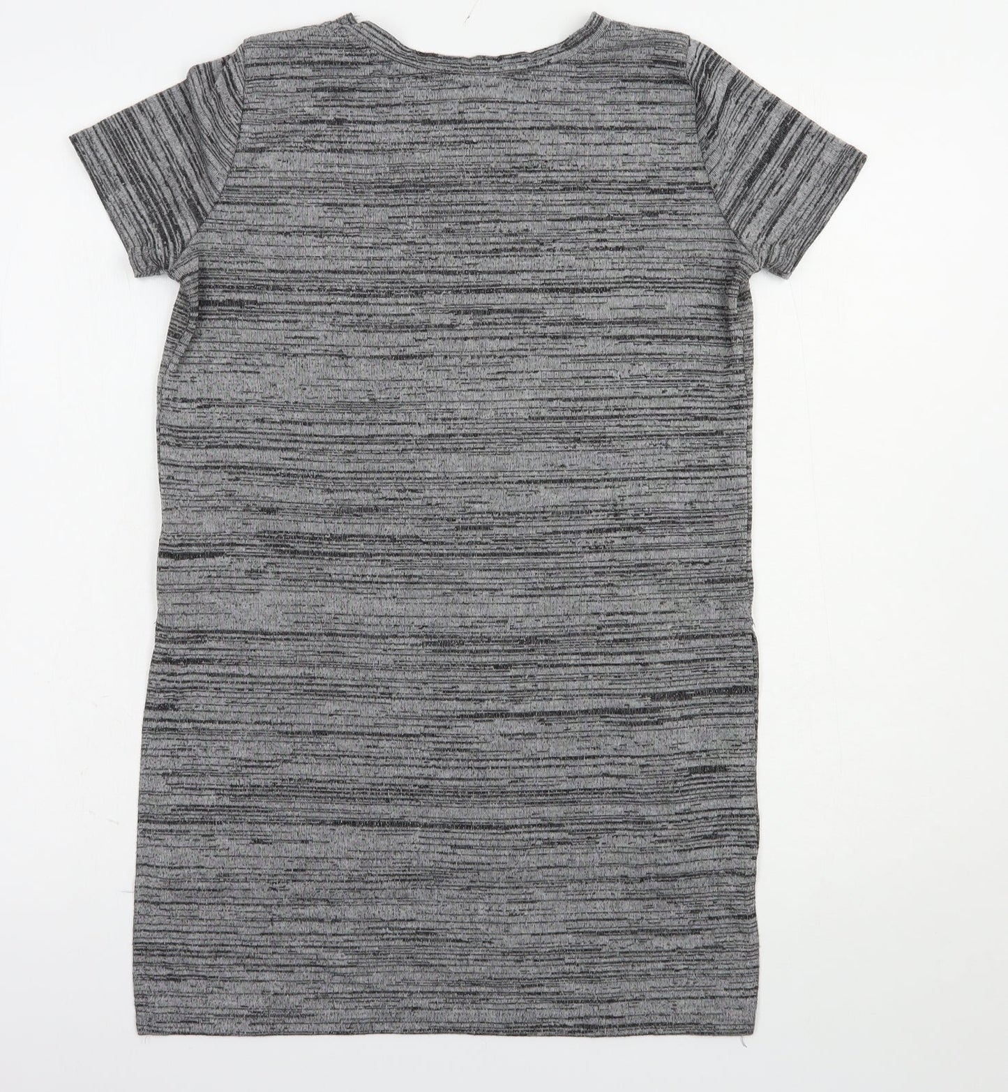 Womens UK Size 6 Atmosphere Grey Basic T-Shirt