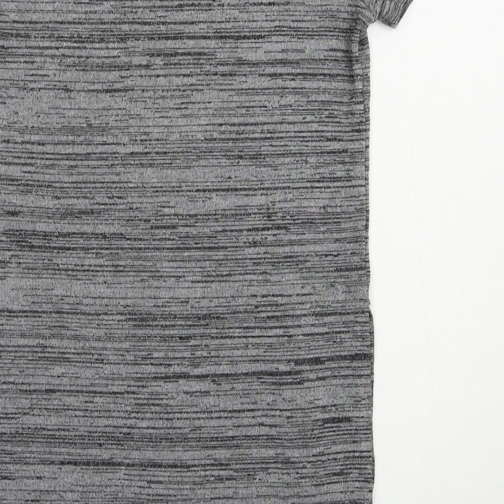 Womens UK Size 6 Atmosphere Grey Basic T-Shirt