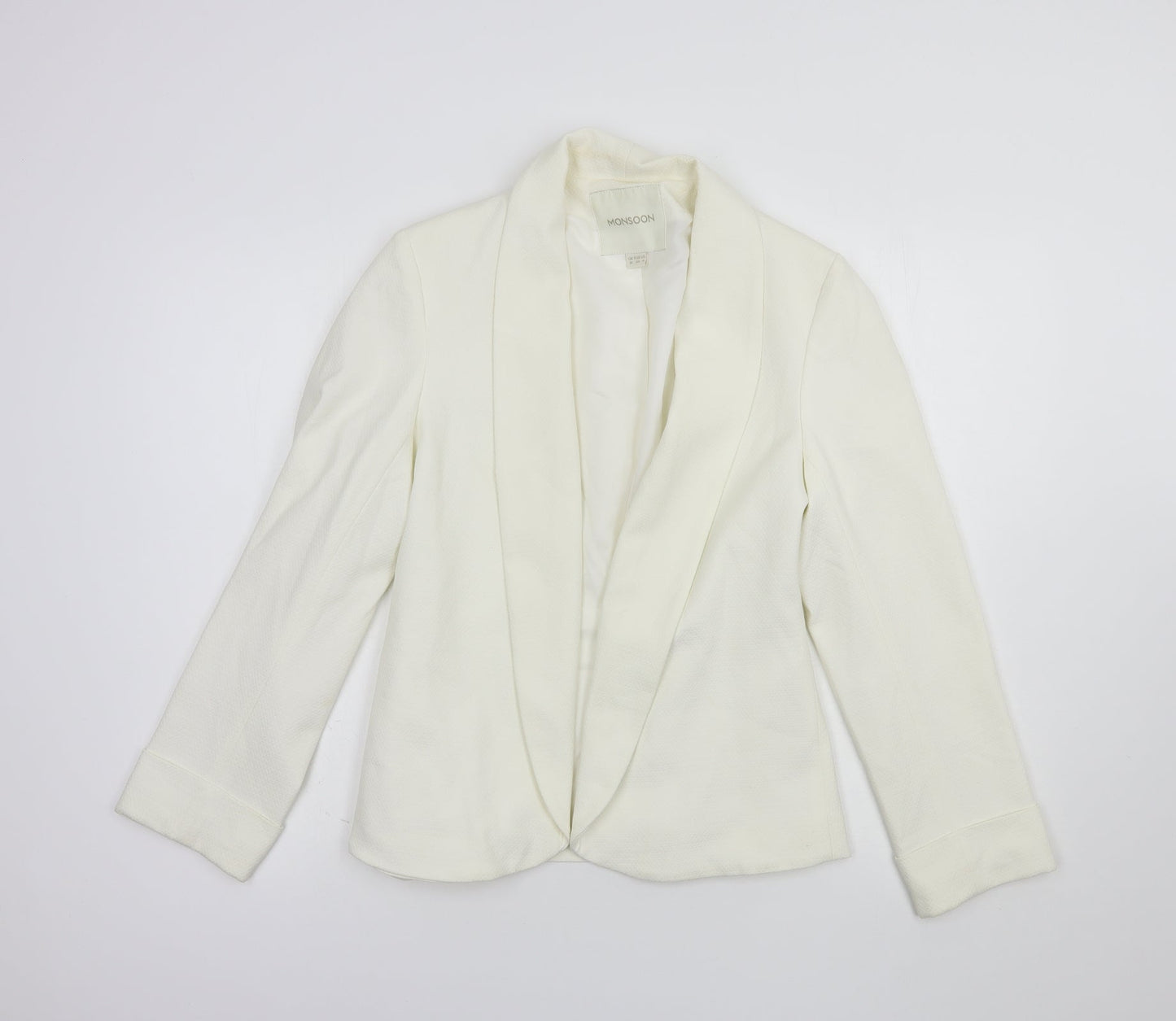 Womens UK Size 10 Monsoon Ivory Jacket