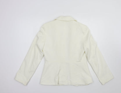 Womens UK Size 10 Monsoon Ivory Jacket