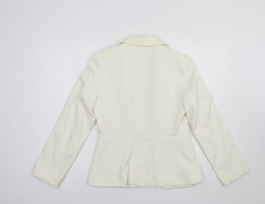 Womens UK Size 10 Monsoon Ivory Jacket