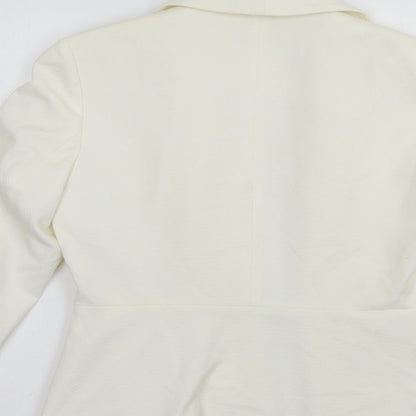 Womens UK Size 10 Monsoon Ivory Jacket