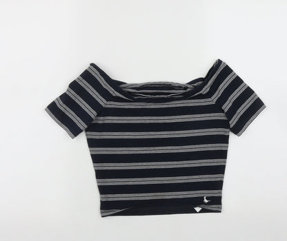 Womens UK Size 10 Jack Wills Blue Basic Blouse