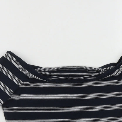 Womens UK Size 10 Jack Wills Blue Basic Blouse