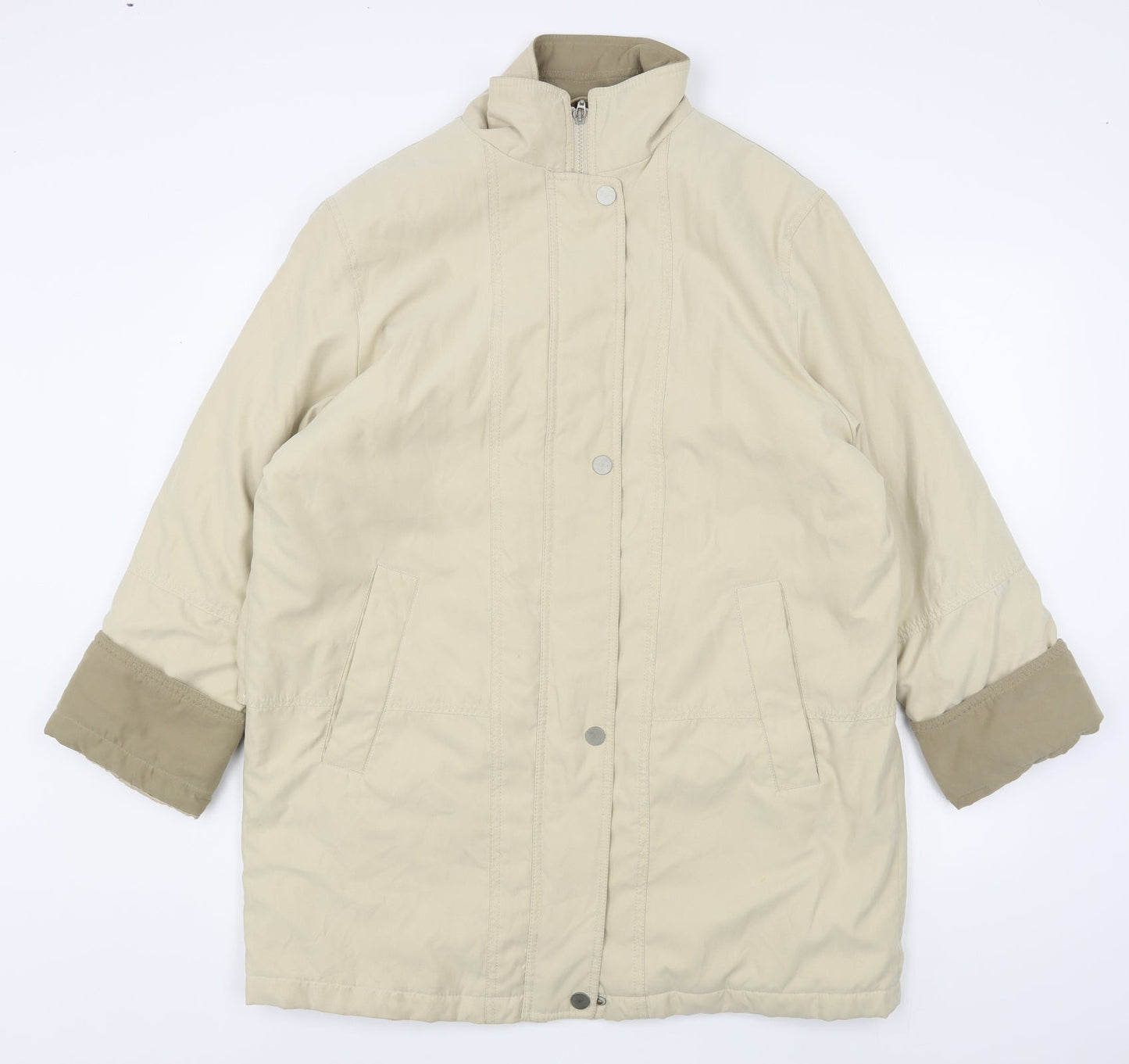 Womens UK Size 16 Dunnes Stores Beige Jacket
