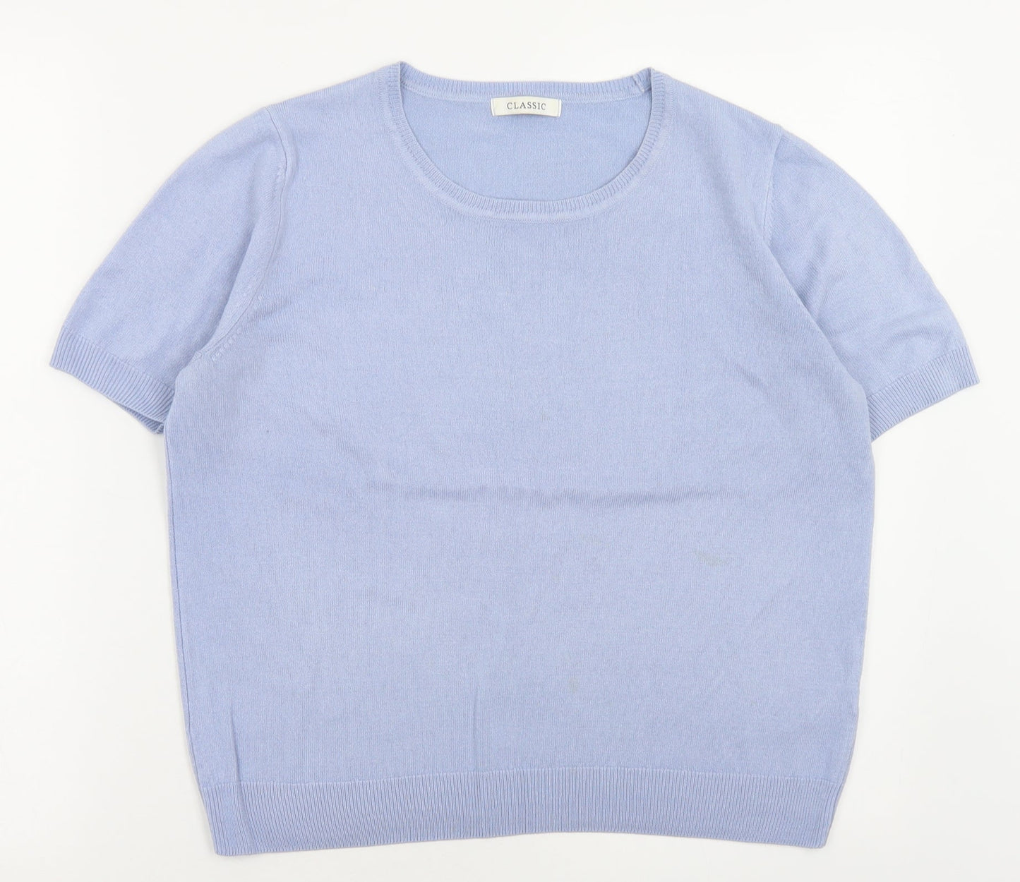 Womens UK Size 14 Marks and Spencer Purple Pullover Jumper