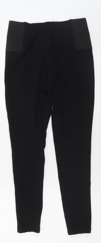 Womens UK Size 30 in Preworn Regular Fit  Black Trousers