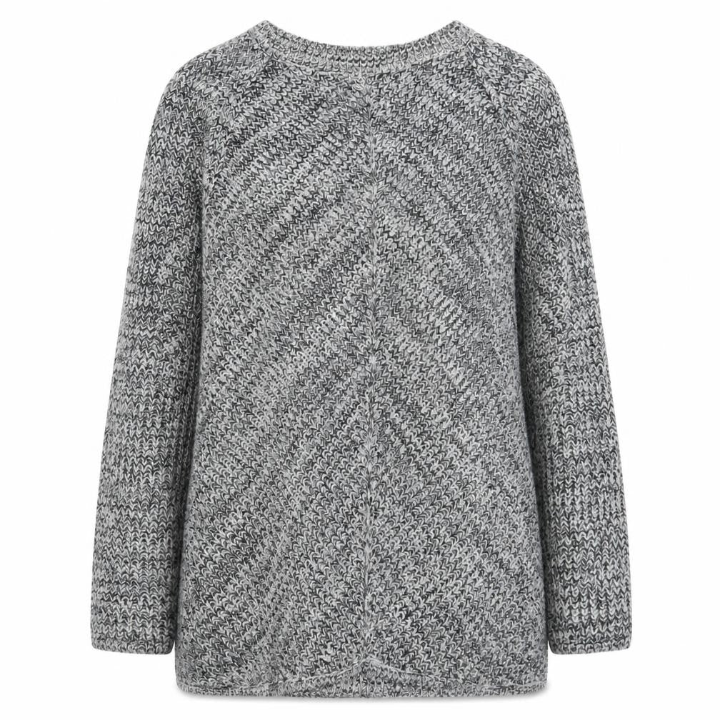 Womens UK Size M Peacocks Grey Pullover Jumper