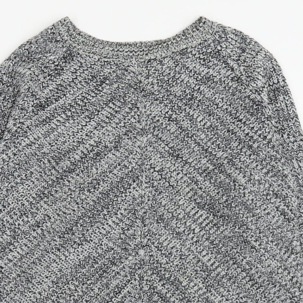 Womens UK Size M Peacocks Grey Pullover Jumper