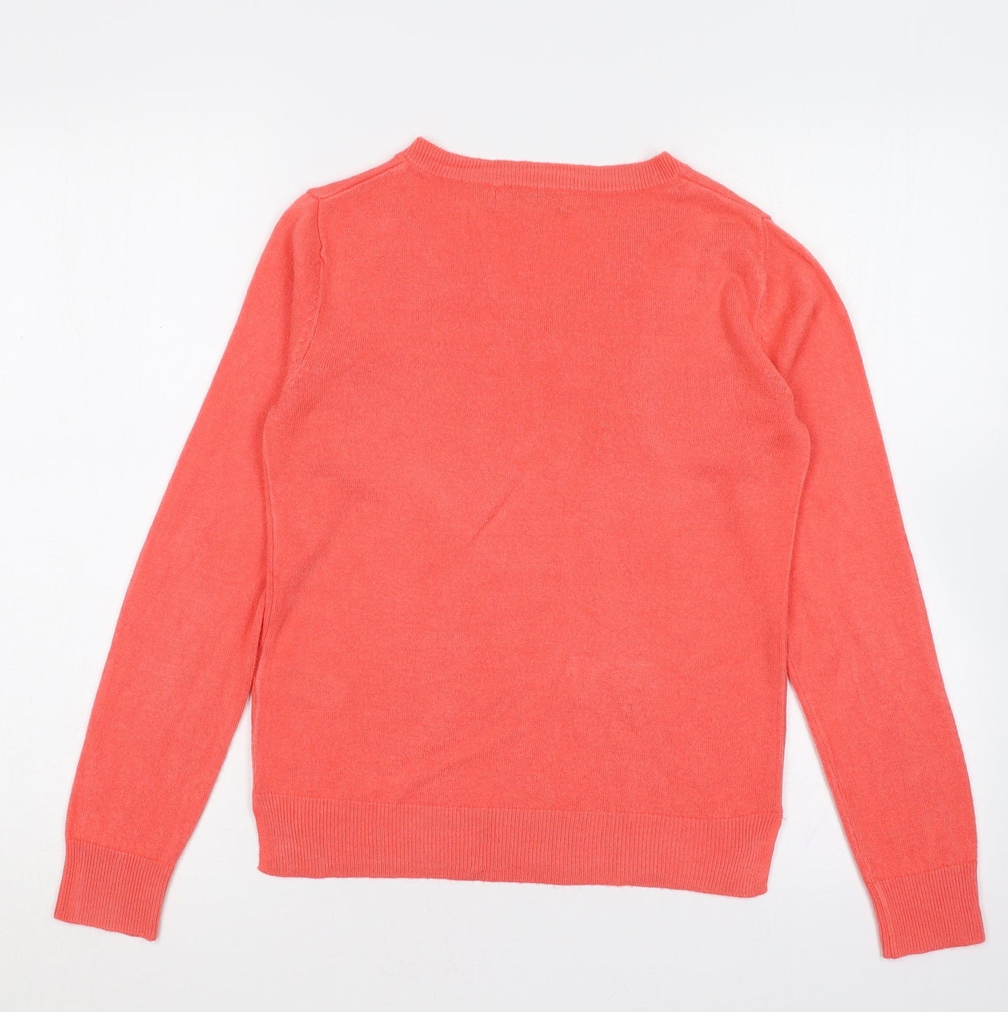 Womens UK Size 8 Marks and Spencer Pink Pullover Jumper