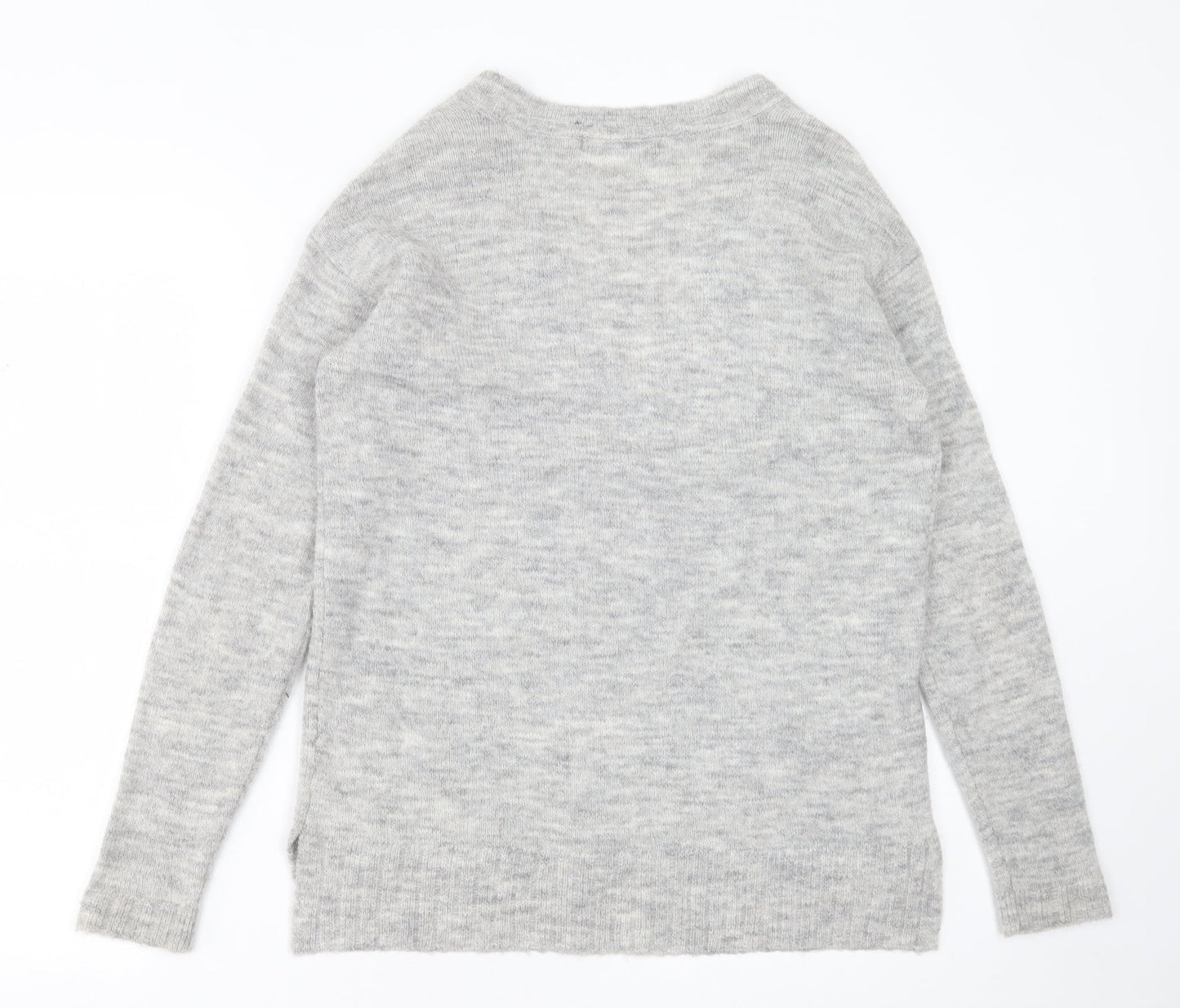 Womens UK Size 8 NEXT Grey Pullover Jumper