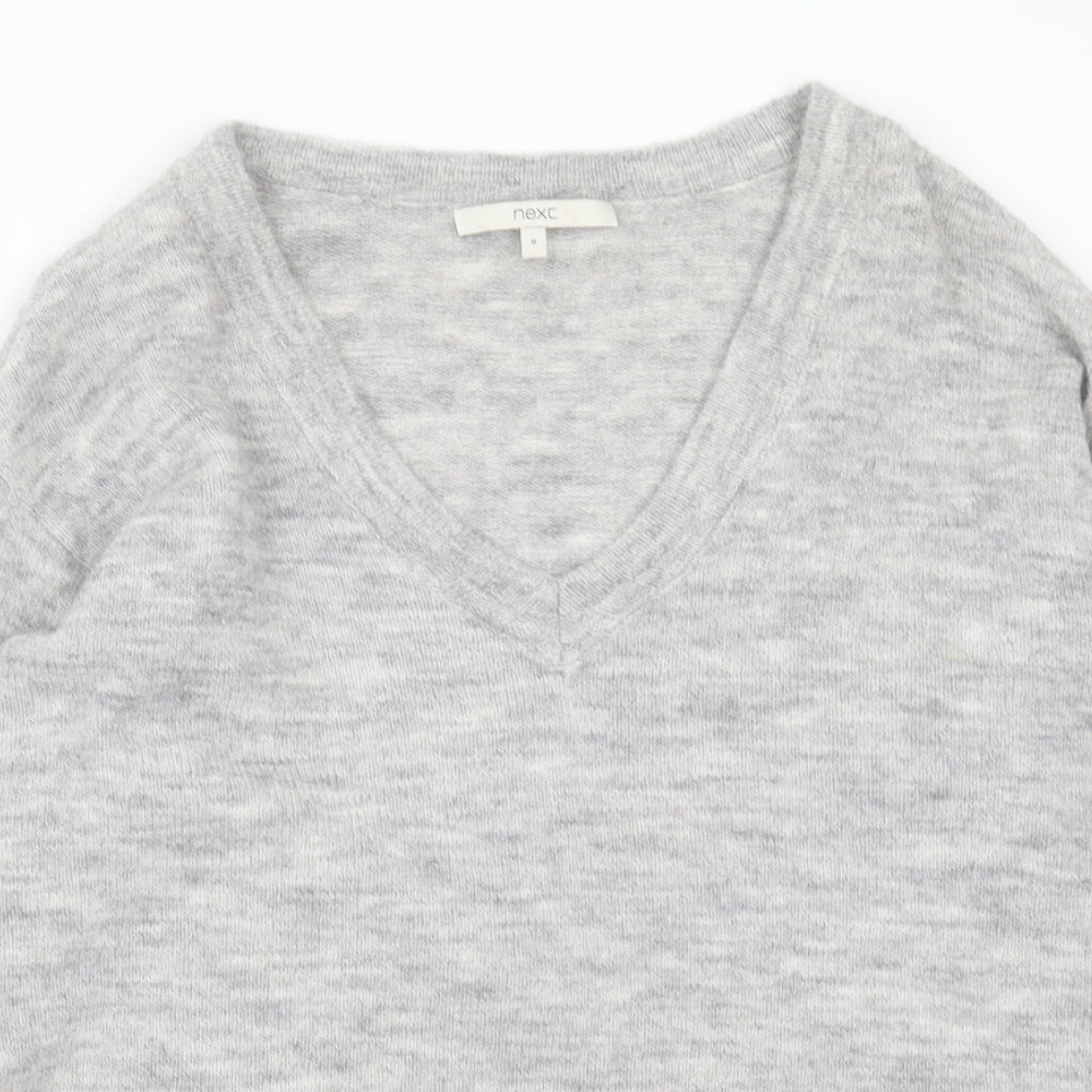 Womens UK Size 8 NEXT Grey Pullover Jumper