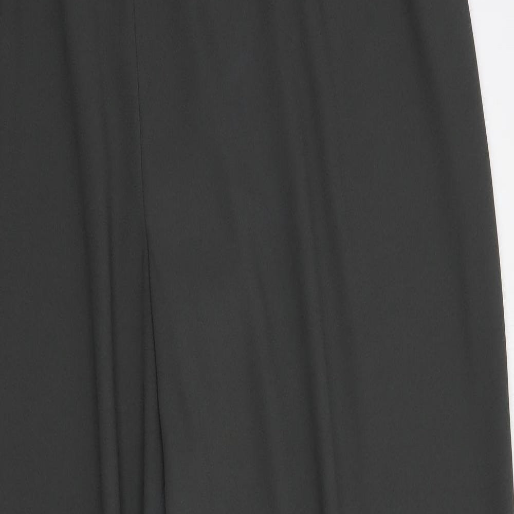 Mark Angelo Womens Grey  Polyester Dress Pants Trousers Size 20 L30 in Regular Button