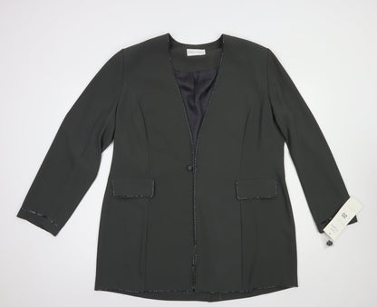 Mark Angelo Womens Grey   Jacket Blazer Size 20  Button