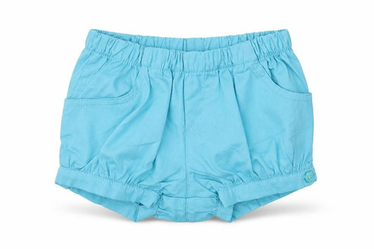 Boboli Baby Blue  Cotton Cropped Trousers Size Newborn   - Shorts