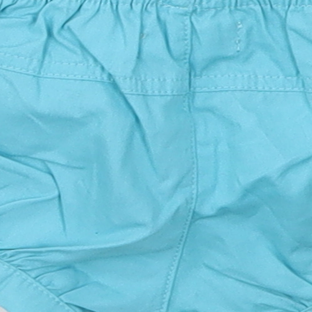 Boboli Baby Blue  Cotton Cropped Trousers Size Newborn   - Shorts